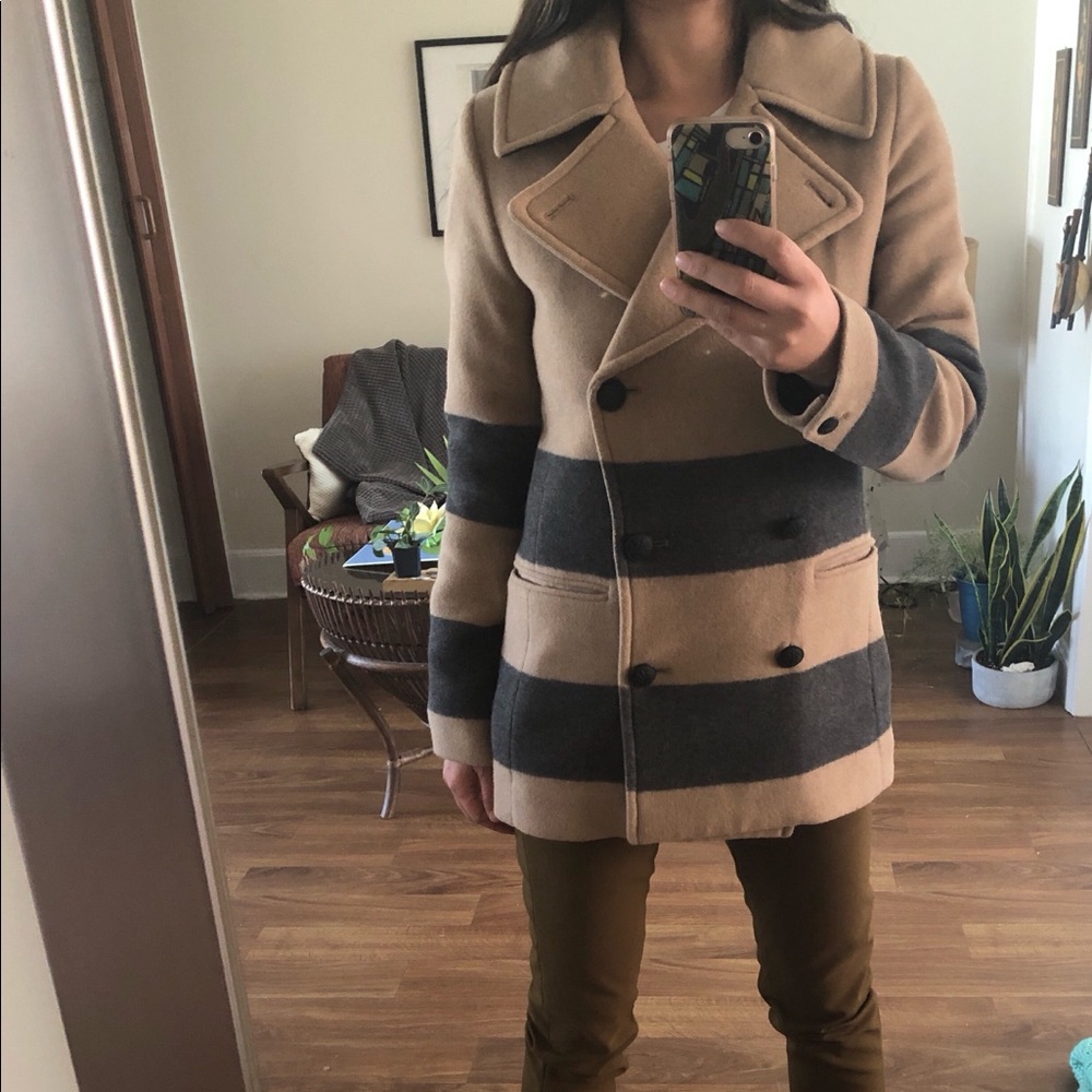 Rag and bone peas wool coat